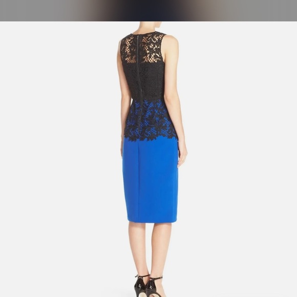 Sachin + Babi Dresses & Skirts - Sachin + Babi Black and Blue Midi Dress
